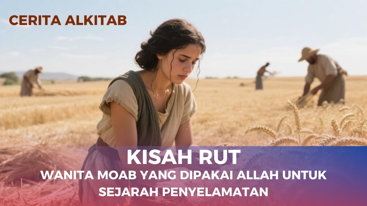 Cerita Alkitab : Kisah Rut Wanita Moab yang dipakai Allah untuk sejarah penyelamatan