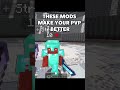 Minecraft Mods That Make You Better at PvP #minecraft #100k #mods #lifestealsmp #minecraftserver