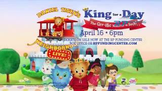 Daniel Tiger Coming To The Rp Funding Center On April 16, 2019