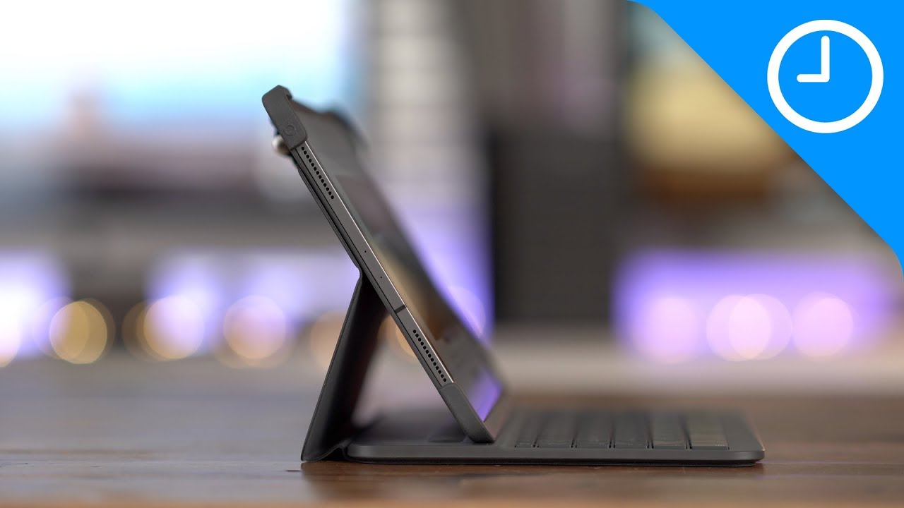 Logitech Slim Folio Pro review - bulky, great for typists - YouTube