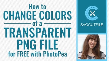How to Change Colors of a transparent PNG file Online for Free with PhotoPea