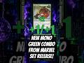 MARVEL JUST BROKE MONO GREEN #Shorts
