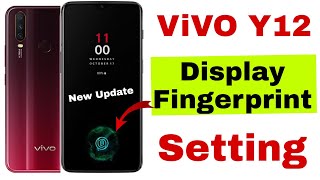 Vivo Y12 In Display Fingerprint Setting | Vivo Y12 Me In Display Fingerprint Kaise Lagaen | Vivo Y12 screenshot 5