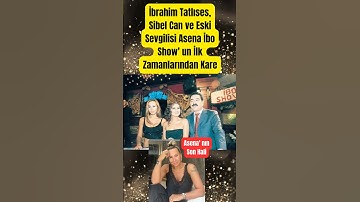 Thumbnail of İbrahim Tatlıses, Sibel Can ve Eski Sevgilisi Asena İbo Show' un İlk Zamanlarından #paraisletmecisi