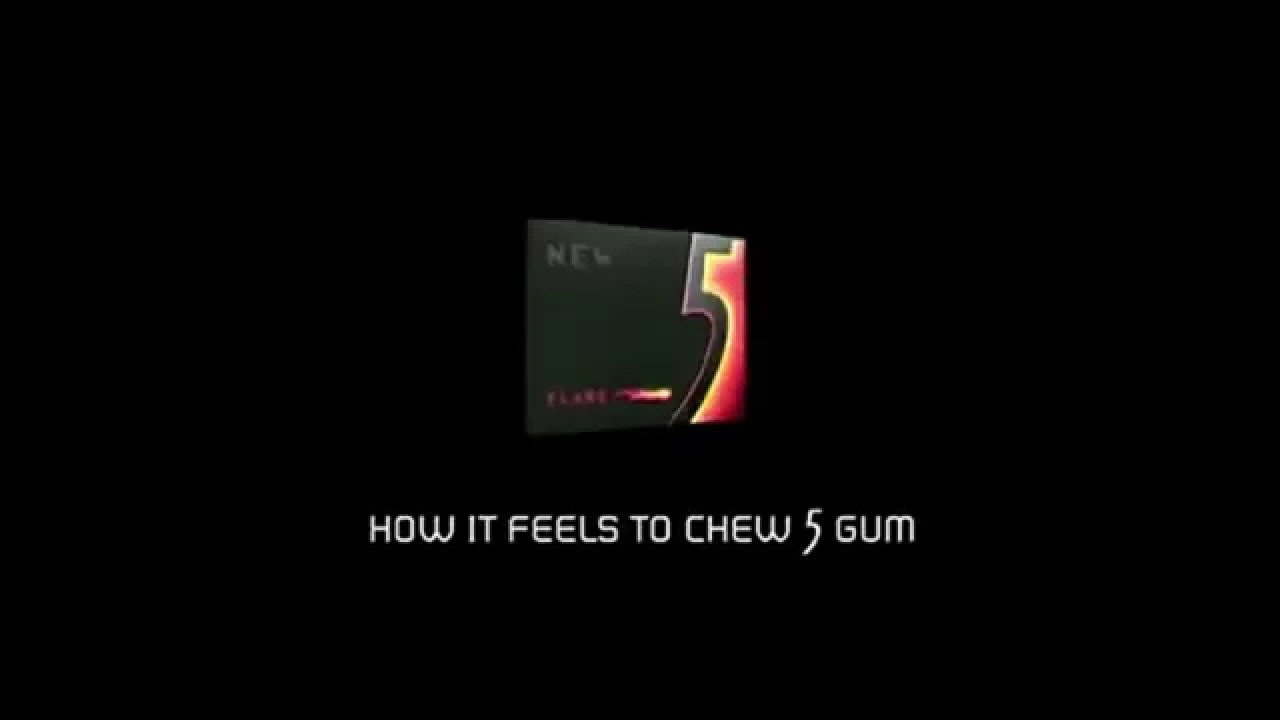 How It Feels To Chew 5 Gum Vine - YouTube