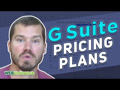 Video G Suite Pricing - What You Get at Different Price... - youtube