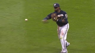 Weeks robs Crawford with great sliding stop