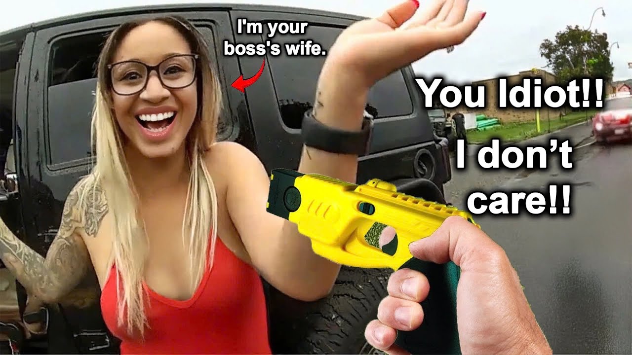 When GOOD Cops Humiliate The Ass Out Of Higher Authority's Wife