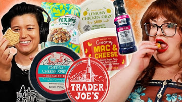 Kristin & Jen Try EVERY NEW Trader Joe