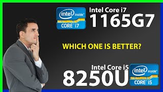 INTEL Core i7 1165G7 vs INTEL Core i5 8250U Technical Comparison