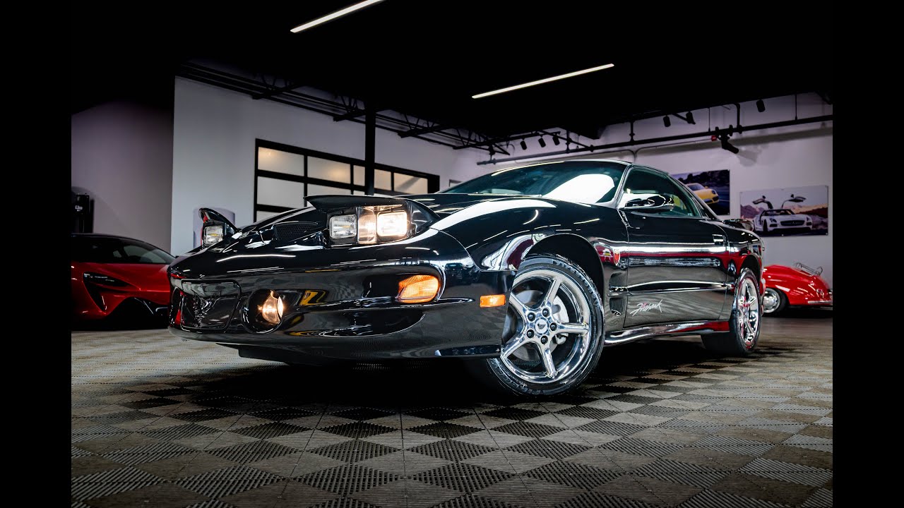 2002 Pontiac Trans Am Firehawk SLP! Only 12K miles! 6 Speed Manual! 5.7L LS1 V8! Black on Black!