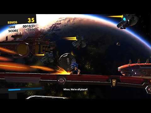Sonic Forces | Egg Gate Speedrun in 1:39.82