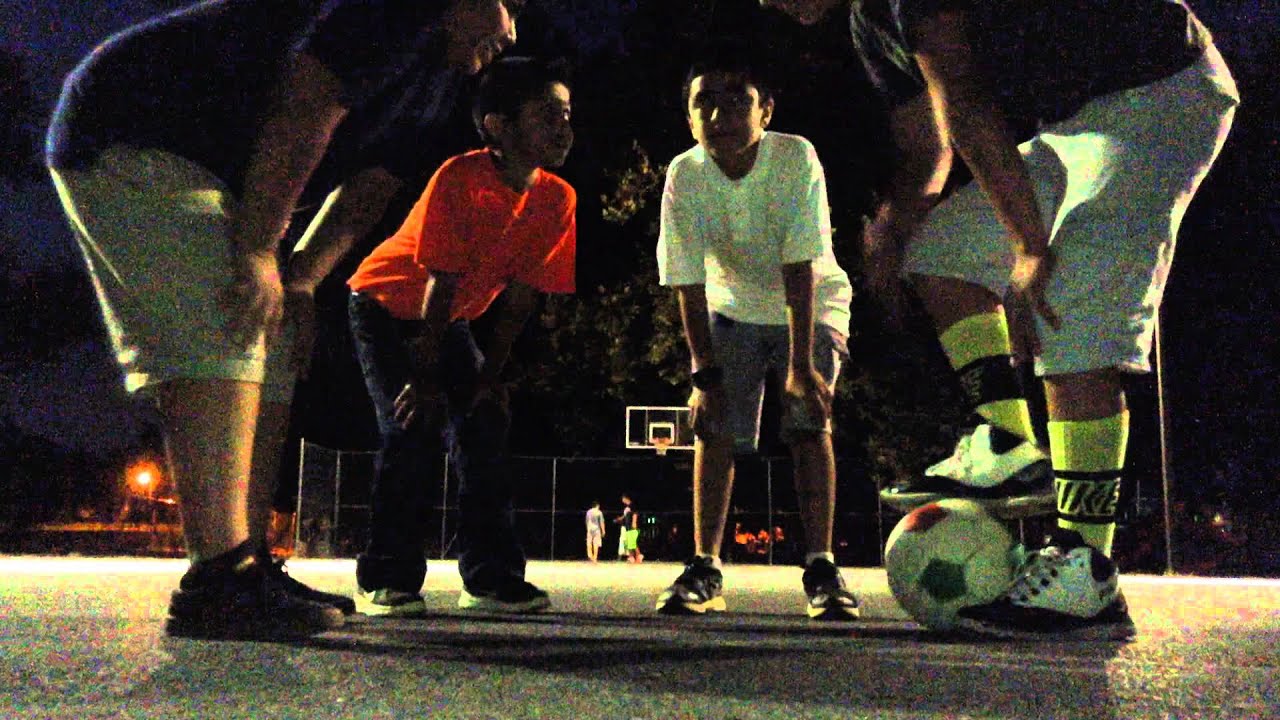 Just playing soccer with broken ankles!!! YouTube
