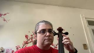 Rossini, La Gazza Ladra Overture Viola part, measures 115- 159, with metronome