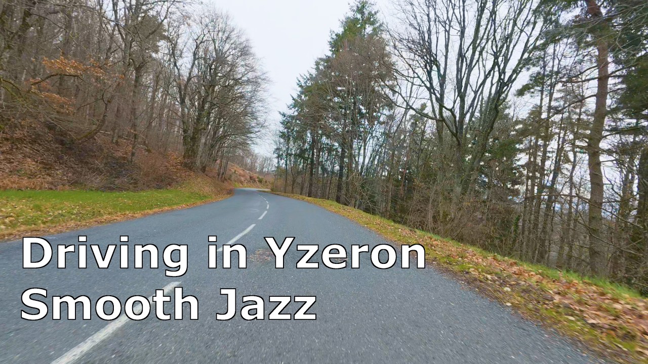 A drive through Yzeron - 4K scenic ride