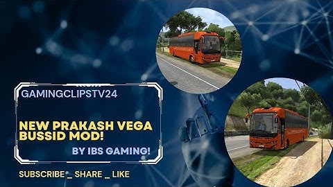 New PRAKASH VEGA BS6 AC Sleeper Bussid MOD I Bus Simulator Indonesia V4.2 #gaming #bus #bussid #ets2