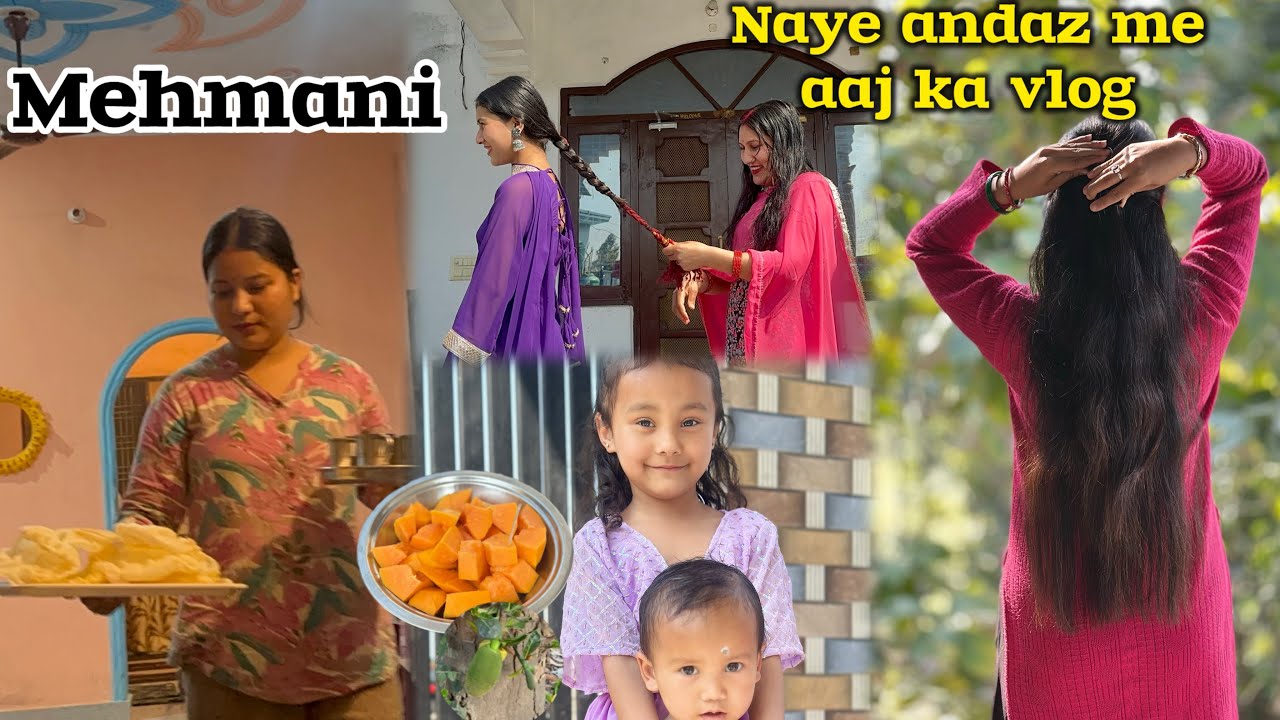 Hum Gaye Mehmaani Me 😍// Aaj Ka Vlog Naye Andaz Me 📸 // Rekha Vlogs 