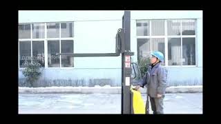 semi-electric stacker