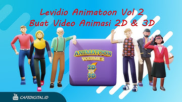 Levidio Animatoon Vol 2 - Cara Buat Video Animasi 3D dengan Mudah dan Cepat dengan Powerpoint