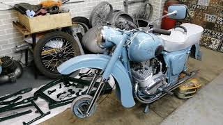 видео: Спицовка колес - Иж Юпитер 2 1968 года - продолжение. картинка: Спицовка колес - Иж Юпитер 2 1968 года - продолжение.