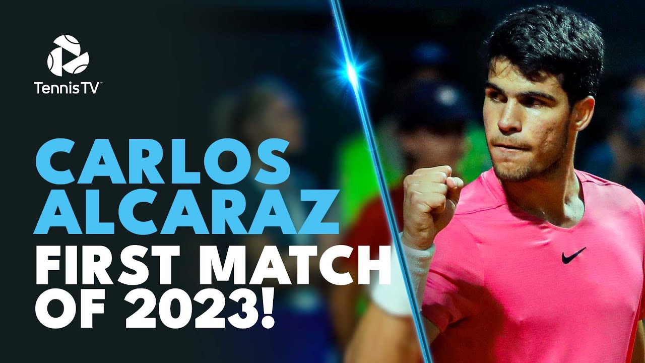 Carlos Alcaraz Plays First Match Of 2023! Buenos Aires 2023 Extended Highlights