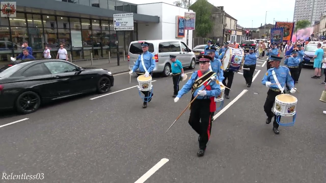 Pride Of The Village Thornliebank (No.3) @ Evening District Parade ~ Airdrie ~ 08/07/23 (4K)
