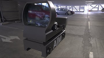 Game Assets From Scratch #4: Red Dot Sight