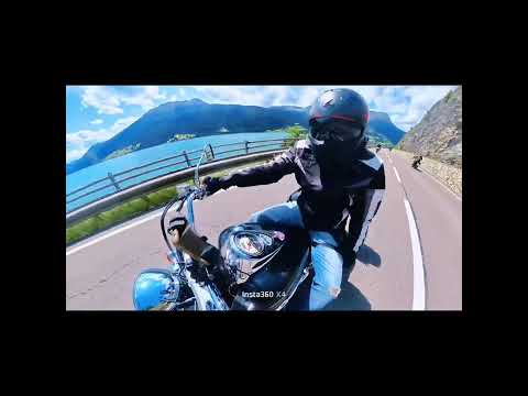 Lago Di Resia,Campanile di Curon #moto #niceplace #motorcycle #rider #lake