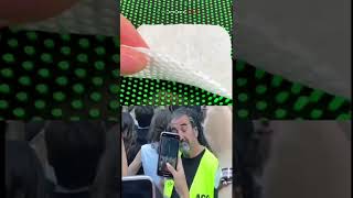 Reazione Addetto alla Sicurezza Concerto Paky a Pin Art Asmr