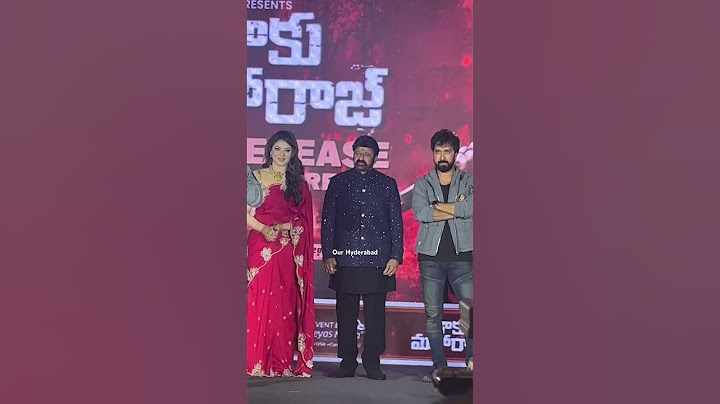 Nandamuri Balakrishna Heroin Urvashi Rautela & Director Bobby Kolli In One Stage #youtubeshorts