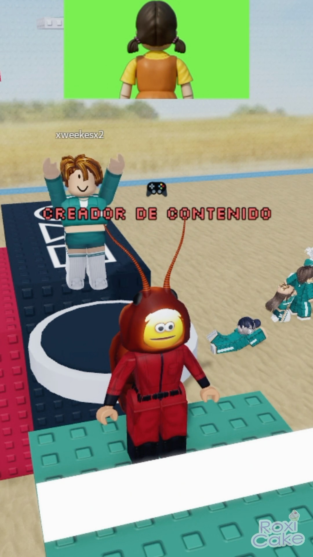 OBBY DEL JUEGO DEL CALAMAR ? #SHORTS #ROBLOX