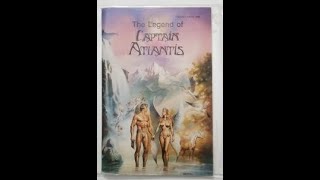 1989 Legend of Captain Atlantis Newfoundland Canada signed Danny Bulanadi Comic Book (Peek Inside)