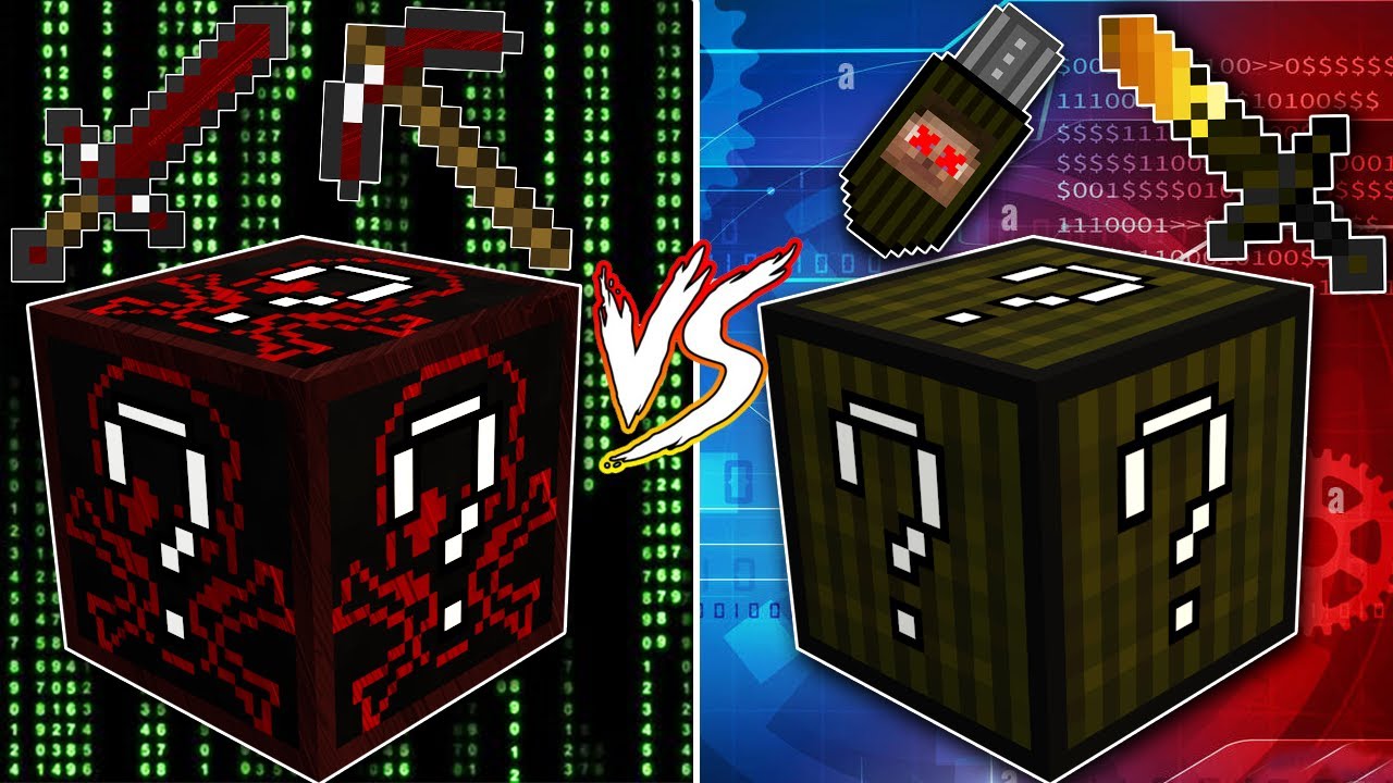 MINI GAME : HACKER VS UPGRADE LUCKY BLOCK BEDWARS ** BẤT TỬ NHƯNG VẪN ...