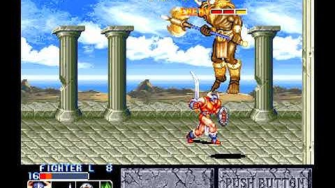 The King of Dragons (arcade) on Mister FPGA - 1cc Fighter