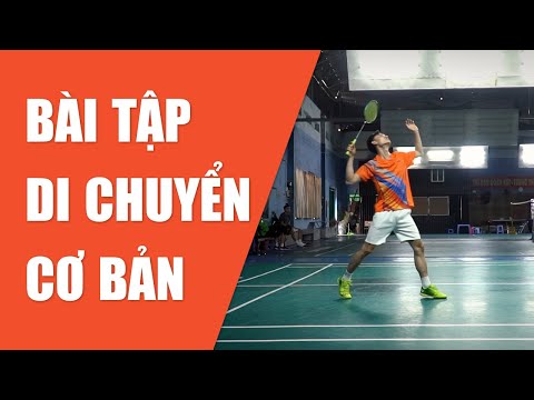 Video Bài Tập Cầu Lông | Phần 3: Tập di chuyển cơ bản trong... - youtube