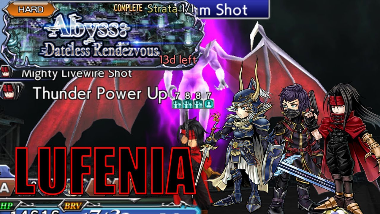 DFFOO | Vincent GL first LD [Lufenia] Vincent Awakening! (Vincent, Kurasame, WoL)