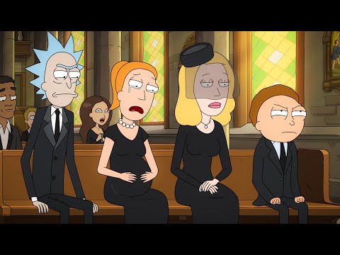 Jerry Funeral | Rick And Morty Season 6 Episode 7