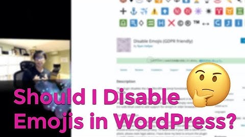 Does disabling Emojis in WordPress matters for speed?