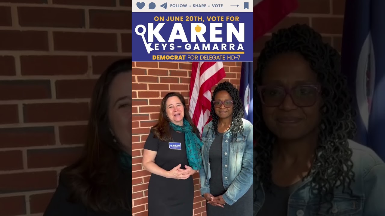 Delegate Shelly Simonds endorses Karen Keys-Gamarra for House of Delegates