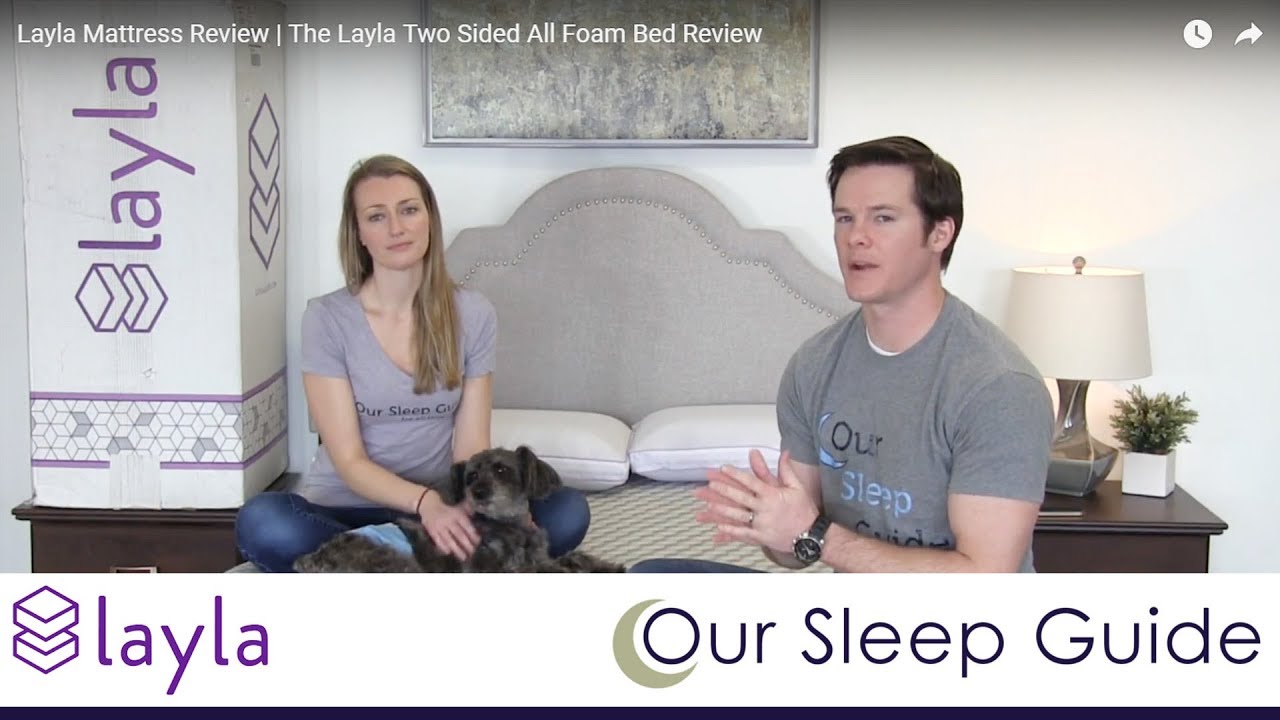 Layla Mattress Review The Layla Two Sided All Foam Bed Review YouTube
