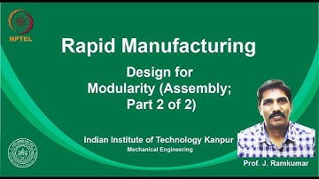 noc19-me24 Lec 9-Design for Modularity(Part-3 of 4 Design for Assembly)