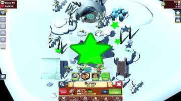 Idle Monster TD: Evolved • Snowfall Map • Speedrun Gameplay + Arctic Black Metal Music