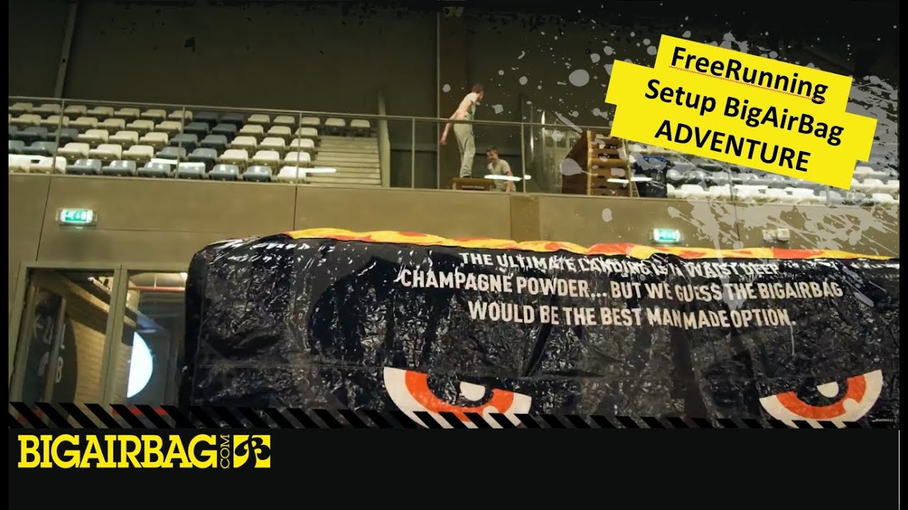 Badass  Parkour / Freerunning Setup | ADVENTURE BigAirBag