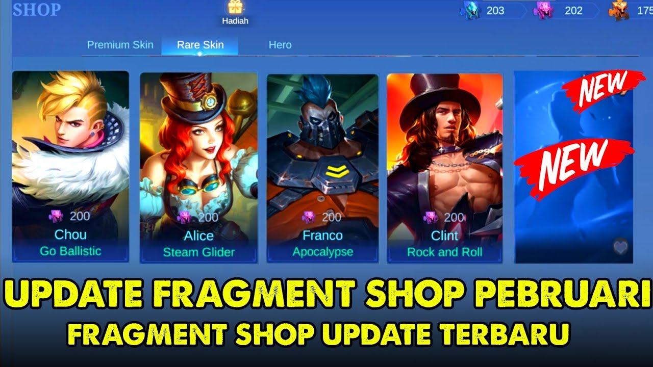 UPDATE FRAGMENT SHOP BULAN PEBRUARY 2024 FRAGMENT SHOP UPDATE TERBARU ...