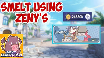 HOW TO SMELT FAST USING ZENY IN RAGNAROK X: NEXT GENERATION ROX Guide