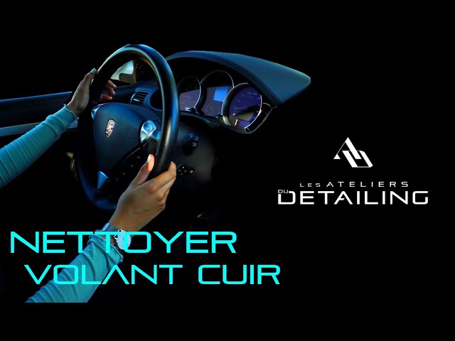 Comment nettoyer correctement un volant de voiture ?