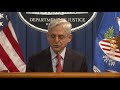 Attorney General Merrick B. Garland Honors Nation’s Law Enforcement During National Police Week
