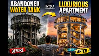 I Turned an Abandoned Water Tank Into a Luxury Apartment