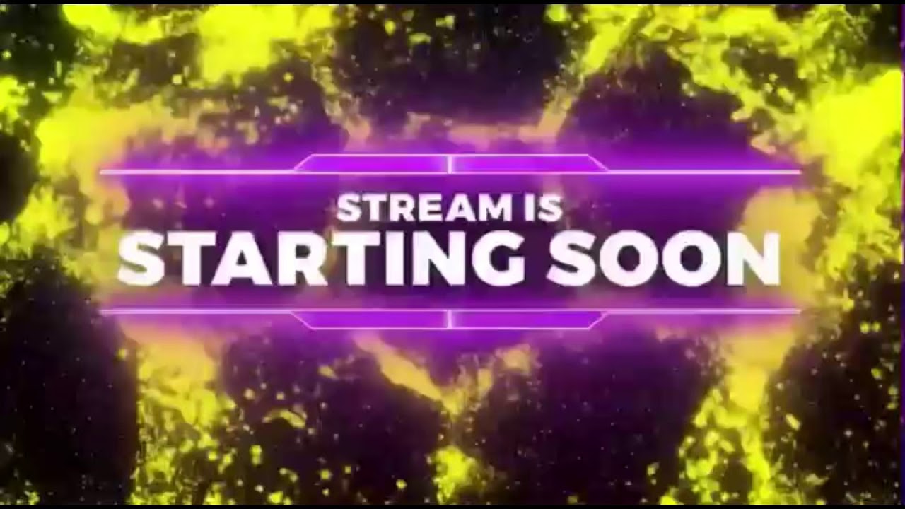 [Twitch Overlay] Streaming Starting Soon - YouTube