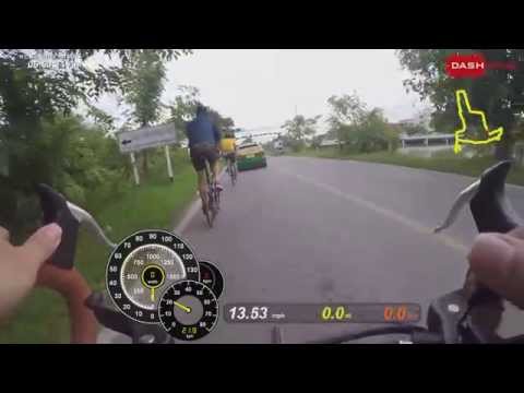 Test | telemetry screen onto bike clip